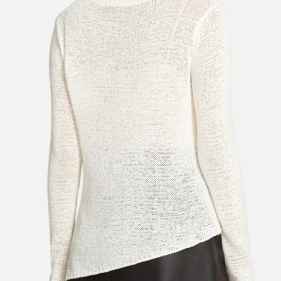 Cupcakes and Cashmere Assymetrical Pullover Sweater Size Medium - Picture 3 of 9